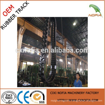 Rubber Tracks for Excavator,Small Robot Rubber Tracks(150*60*LINKS)